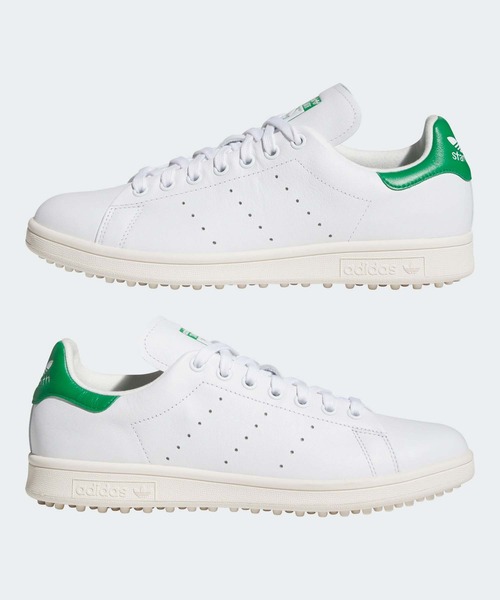 adidas　アディダス　ゴルフシューズ　靴　スポーツ　美品　27cm アディダスゴルフシューズ 27cm（色：グリーン系）のおすすめ人気商品
