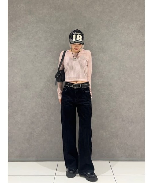 LAGUA GEM（ラグアジェム） パーカー 2WAY HOODIE トップス レディース