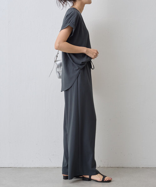BEARDSLEY（ビアズリー） パンツ ストレッチジョーゼットパンツ