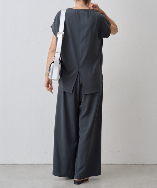 BEARDSLEY（ビアズリー） パンツ ストレッチジョーゼットパンツ