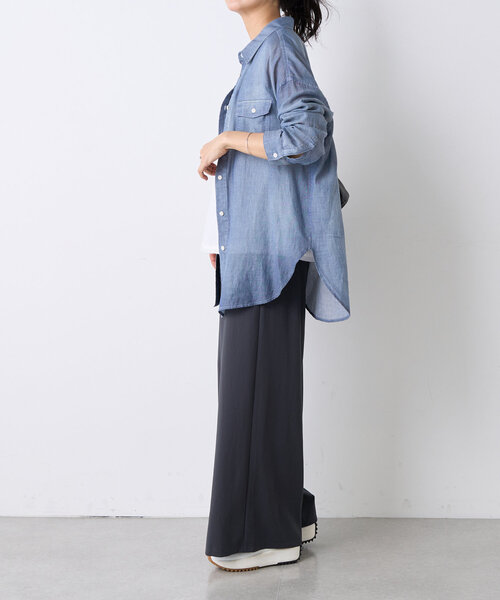 BEARDSLEY（ビアズリー） ワイドパンツ パンツ ストレッチジョーゼット