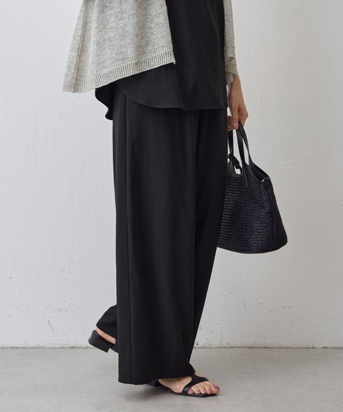 BEARDSLEY（ビアズリー） パンツ ストレッチジョーゼットパンツ