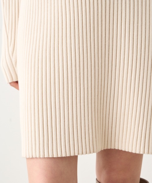 SNIDEL（スナイデル） ニットワンピース FREE ベージュ レディース