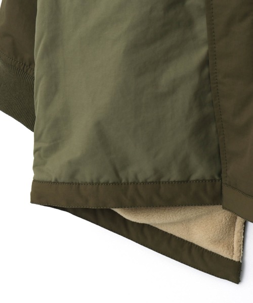 「MAKE YOUR DAY」 「KIDS」ノーカラーコート 160 カーキ キッズ_画像8
