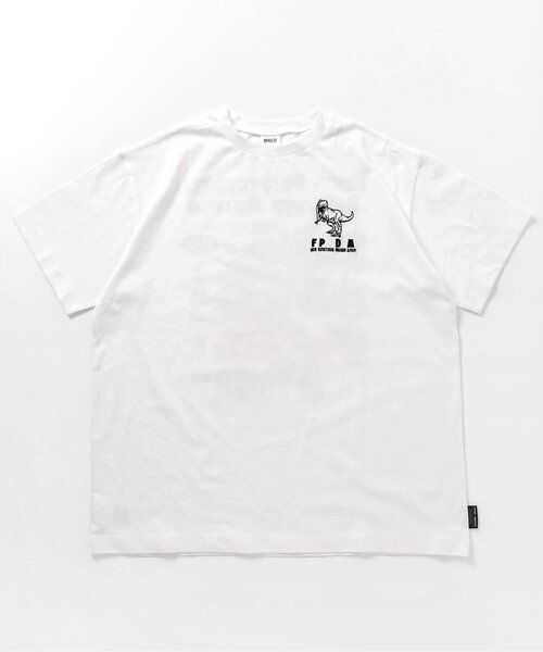 BREEZE（ブリーズ） tシャツ 福井県立恐竜博物館コラボ MAPイラストT