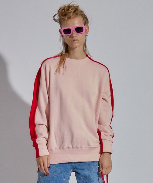 MAISON SPECIAL スウェット Crush Sweat Prime-Wide Pin tuck Easy Pants