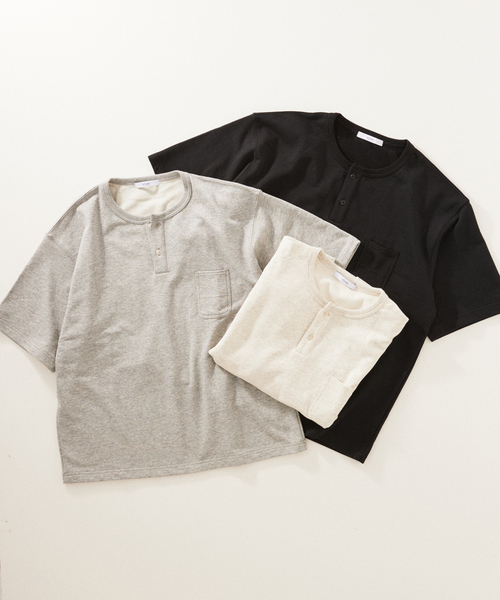JOURNAL STANDARD relume tシャツ コンパクトループ ヘンリー