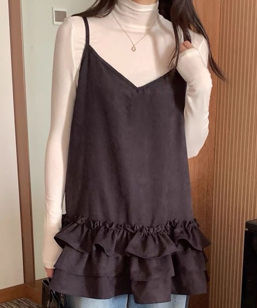 Searoomlynn☆ TULLEティアードフリルキャミ