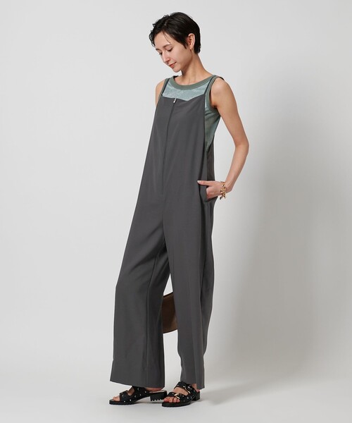 UNITED ARROWS オールインワン フロントジップ レディース