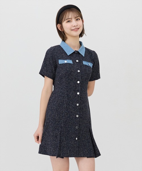 eradie♡エラディエ♡サマーツイードミニワンピース ERADIE ワンピース Summer tweed mini one piece サマーツィード