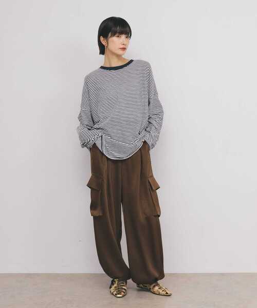 試着のみ⭐︎今季 KBFサテンカーゴパーツ KBF｜サテンカーゴパンツ | Rakuten Fashion(楽天ファッション