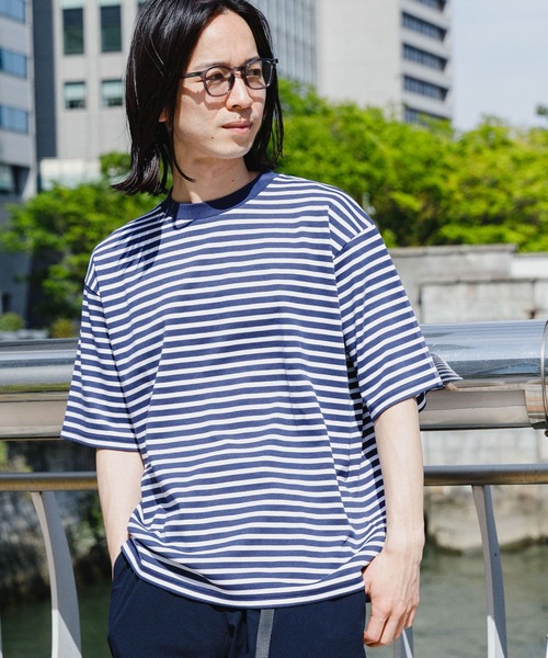 「URBAN RESEARCH」 半袖Tシャツ MEDIUM ブルー系その他 メンズ