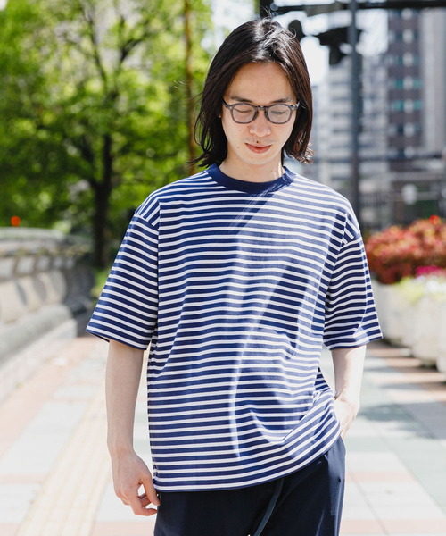 「URBAN RESEARCH」 半袖Tシャツ MEDIUM ブルー系その他 メンズ