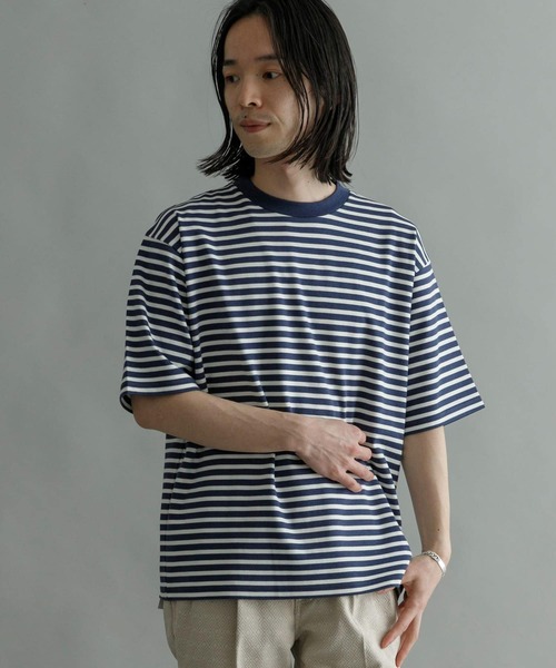 「URBAN RESEARCH」 半袖Tシャツ MEDIUM ブルー系その他 メンズ