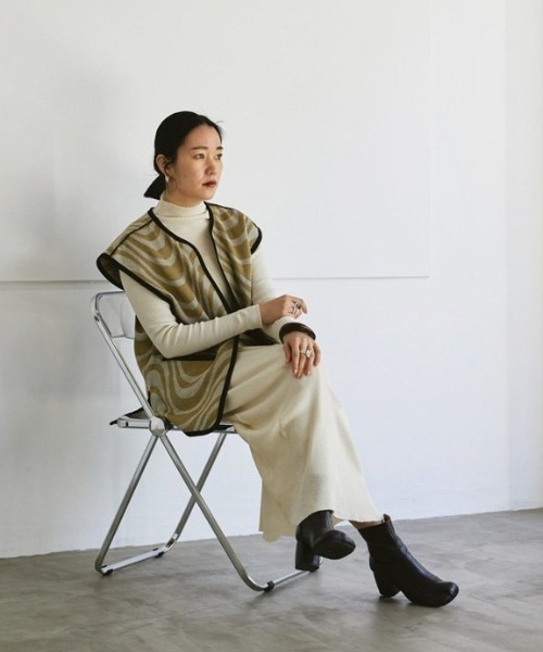 「TODAYFUL」 長袖ワンピース 36inch キナリ レディース_画像6