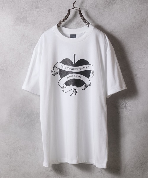 NUMBER (N)INE（ナンバーナイン） tシャツ NUMBER (9)INE APPLE