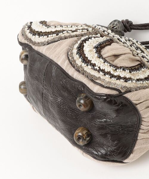 美品 JAMIN PUECH レザー ハンドバッグ 肩掛け可能　ショルダーバッグ Jamin Puech 「Jamin Puech」 ショルダーバッグ - ブラウン