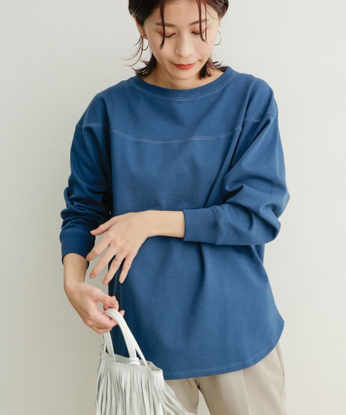「URBAN RESEARCH DOORS」 長袖Tシャツ 1 ベージュ メンズ