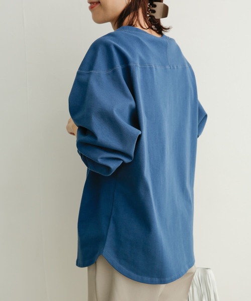「URBAN RESEARCH DOORS」 長袖Tシャツ 1 ベージュ メンズ