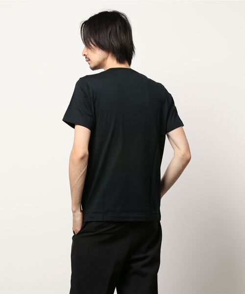 「LACOSTE」 半袖Tシャツ 4 ネイビー メンズ