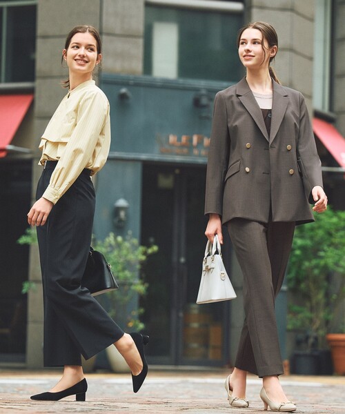 ANY SIS（エニィスィス） ブラウス シャツ 「洗える」ラッフル