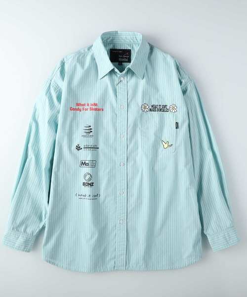 MARKGONZALES  Yシャツ MARK GONZALES_WHAT IT ISNT(マークゴンザレス_ワットイット