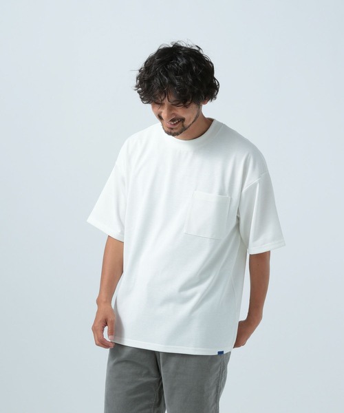 「BAYFLOW」 半袖Tシャツ LARGE オフホワイト メンズ
