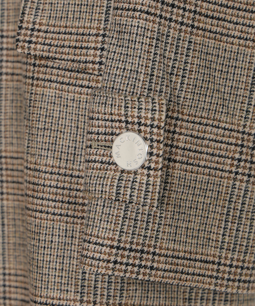 Mackintosh HUMBIE ハンビーSL ウールグレンチェックコート EDIFICE｜《予約》MACKINTOSH(マッキントッシュ) 別注 HUMBIE