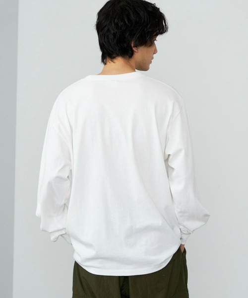 Lee（リー） tシャツ デニムポケット ロングスリーブTシャツ/長袖T