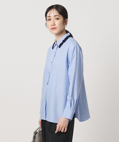 UNITED ARROWS（ユナイテッドアローズ） ブラウス シャツ ミニフリル