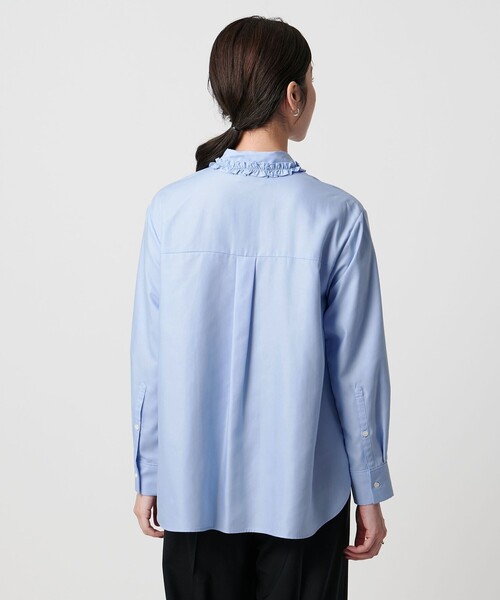 UNITED ARROWS ブラウス シャツ ミニフリルシャツ
