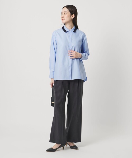 UNITED ARROWS（ユナイテッドアローズ） ブラウス シャツ ミニフリル