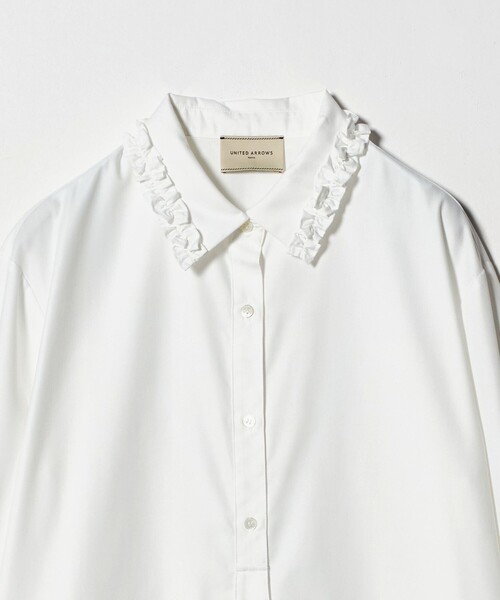 UNITED ARROWS（ユナイテッドアローズ） ブラウス シャツ ミニフリル