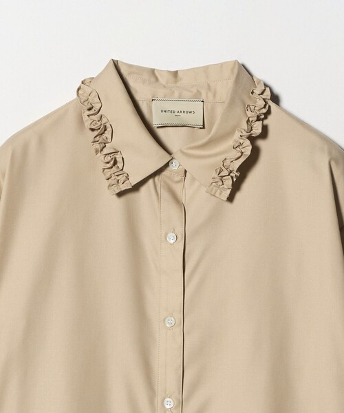 UNITED ARROWS（ユナイテッドアローズ） ブラウス シャツ ミニフリル