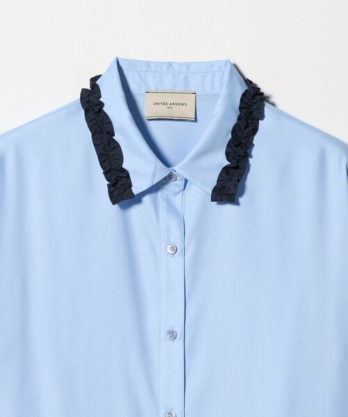 UNITED ARROWS（ユナイテッドアローズ） ブラウス シャツ ミニフリル