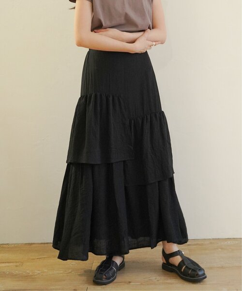 「VENCEEXCHANGE」 フリルスカート M ホワイト レディース_画像7