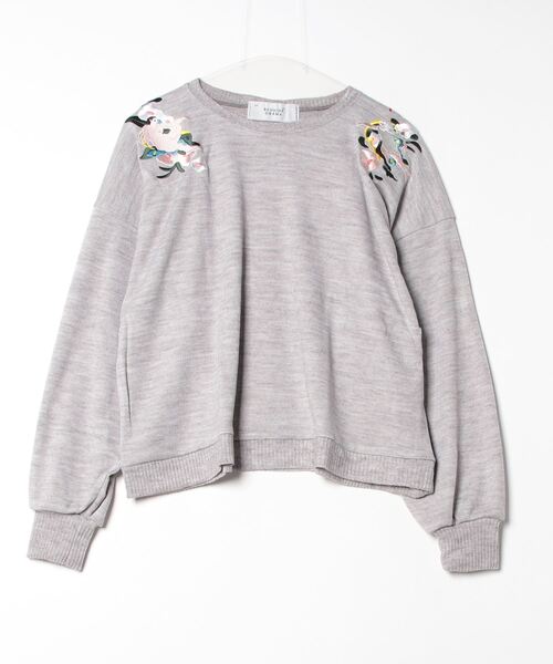 bedsidedrama（ベッドサイドドラマ） 長袖ニット 1 グレー レディース