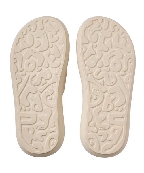 「ROXY」 フラットサンダル MEDIUM ピンク レディース_画像5