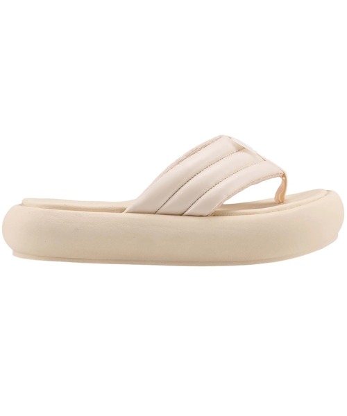 「ROXY」 フラットサンダル MEDIUM ピンク レディース_画像6