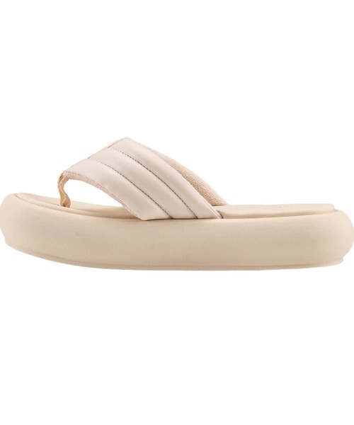 「ROXY」 フラットサンダル MEDIUM ピンク レディース_画像7