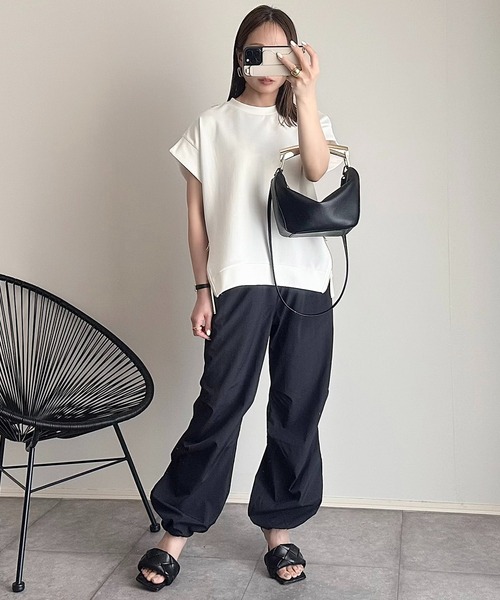 「Emma Taylor」 半袖カットソー FREE ホワイト レディース_画像2