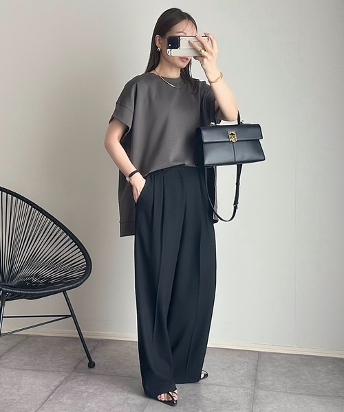 「Emma Taylor」 半袖カットソー FREE ホワイト レディース_画像7