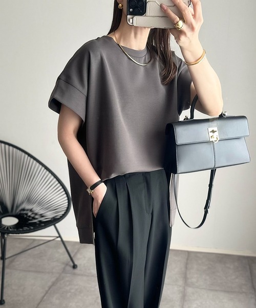 「Emma Taylor」 半袖カットソー FREE ホワイト レディース_画像9