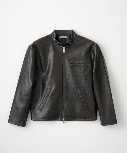 ジャケット・アウター   SINGLE RIDERS JACKET L 革ジャン ライダース SINGLE RIDERS JACKET メンズ レディース