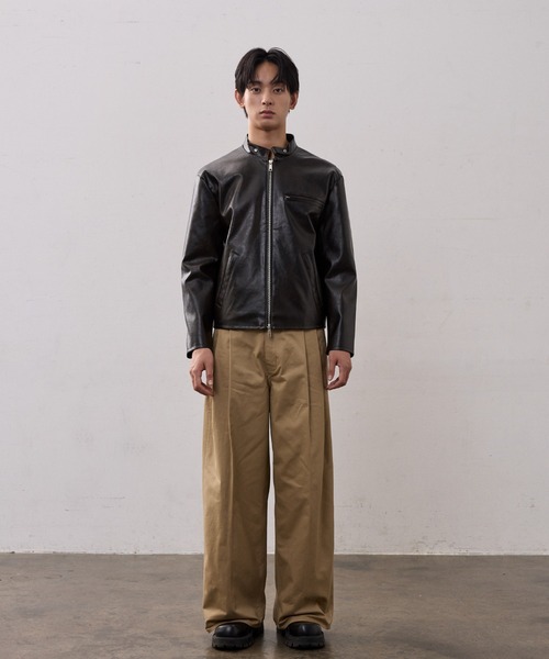 革ジャン ライダース SINGLE RIDERS JACKET メンズ レディース