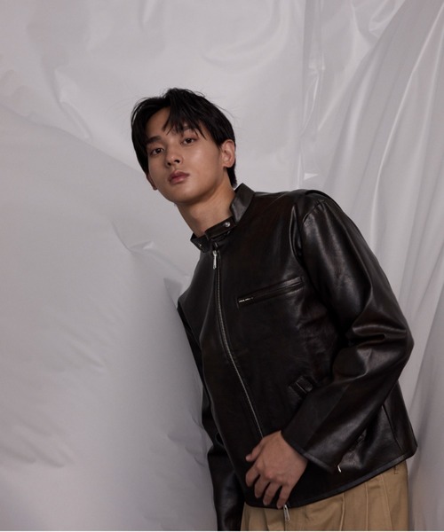 革ジャン ライダース SINGLE RIDERS JACKET メンズ レディース