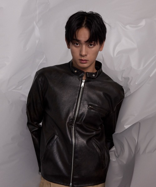 ジャケット・アウター   SINGLE RIDERS JACKET L 革ジャン ライダース SINGLE RIDERS JACKET / シングルライダース