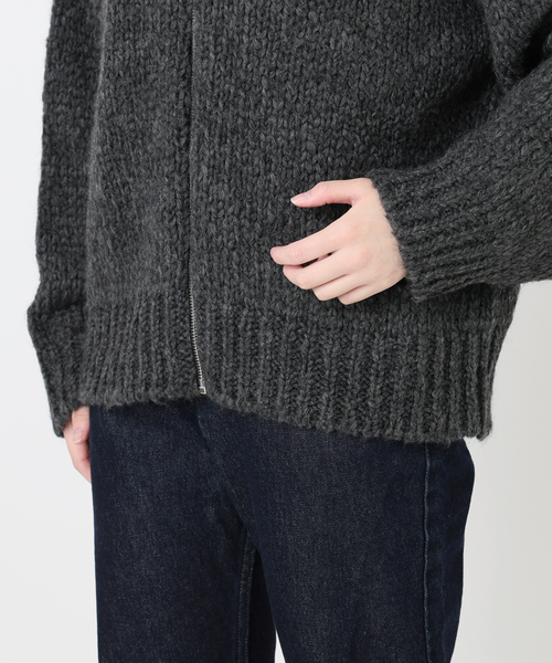 TRICOTS JEAN MARC カーディガン TRICOTS JEAN MARC SLOBE別注 ジップ