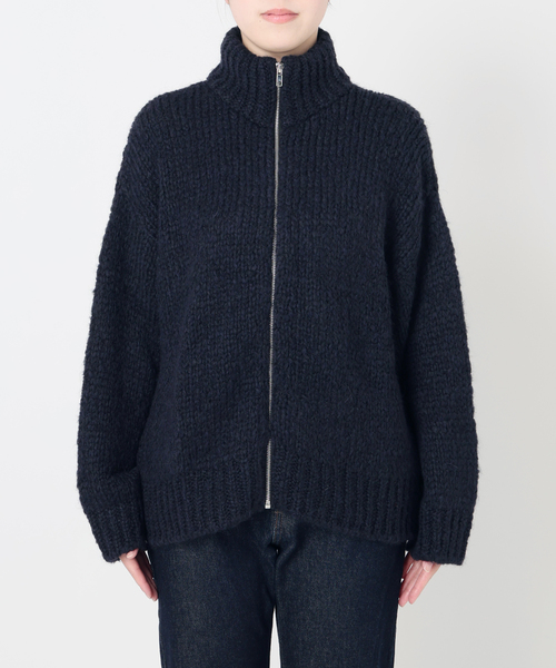 TRICOTS JEAN MARC カーディガン TRICOTS JEAN MARC SLOBE別注 ジップ