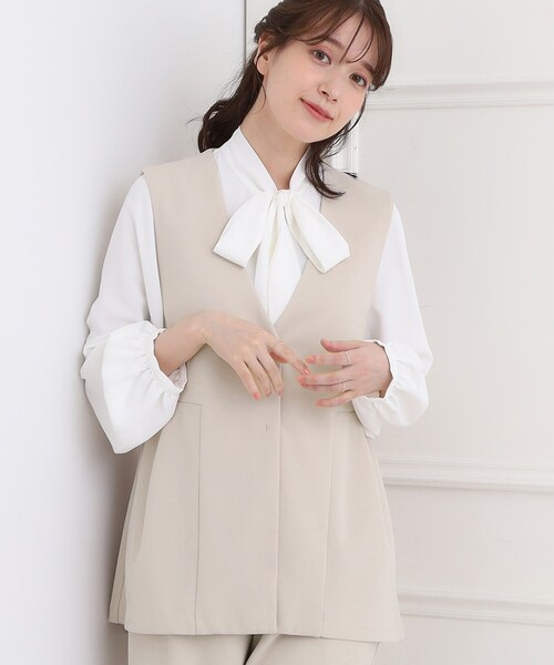SHOO・LA・RUE（シューラルー） ベスト ジレ 入学式 卒業式 「洗濯機可